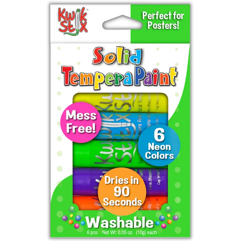 Diy Flower Painting Kit With Neon Kwik Stix