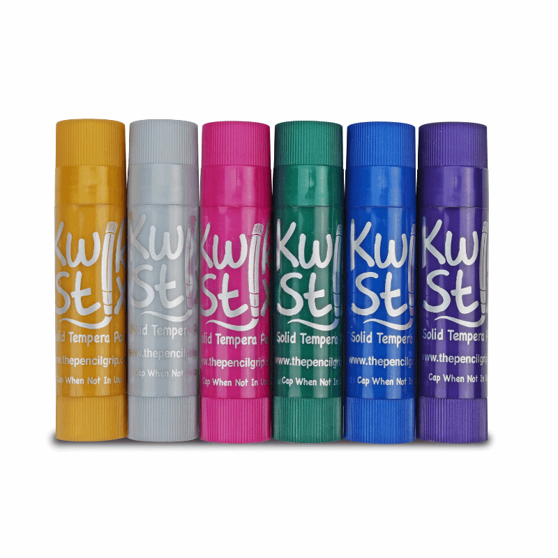 Kwik Stix Paint Sticks, Class Pack Set Of 72 Metalix Colors