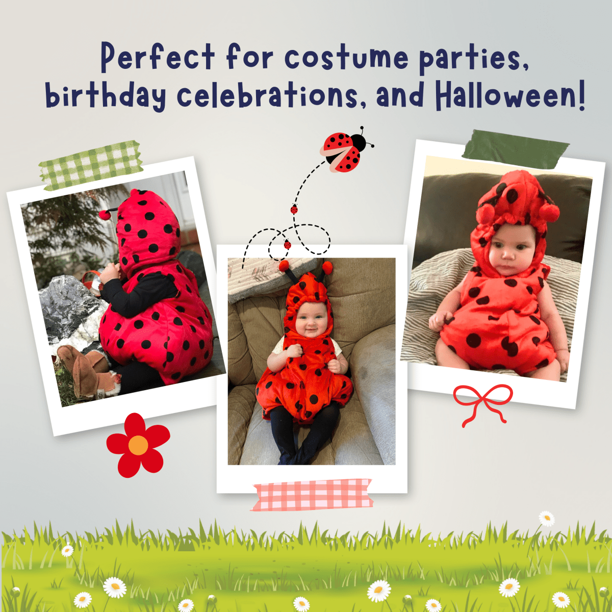 Ladybug Costume - Baby