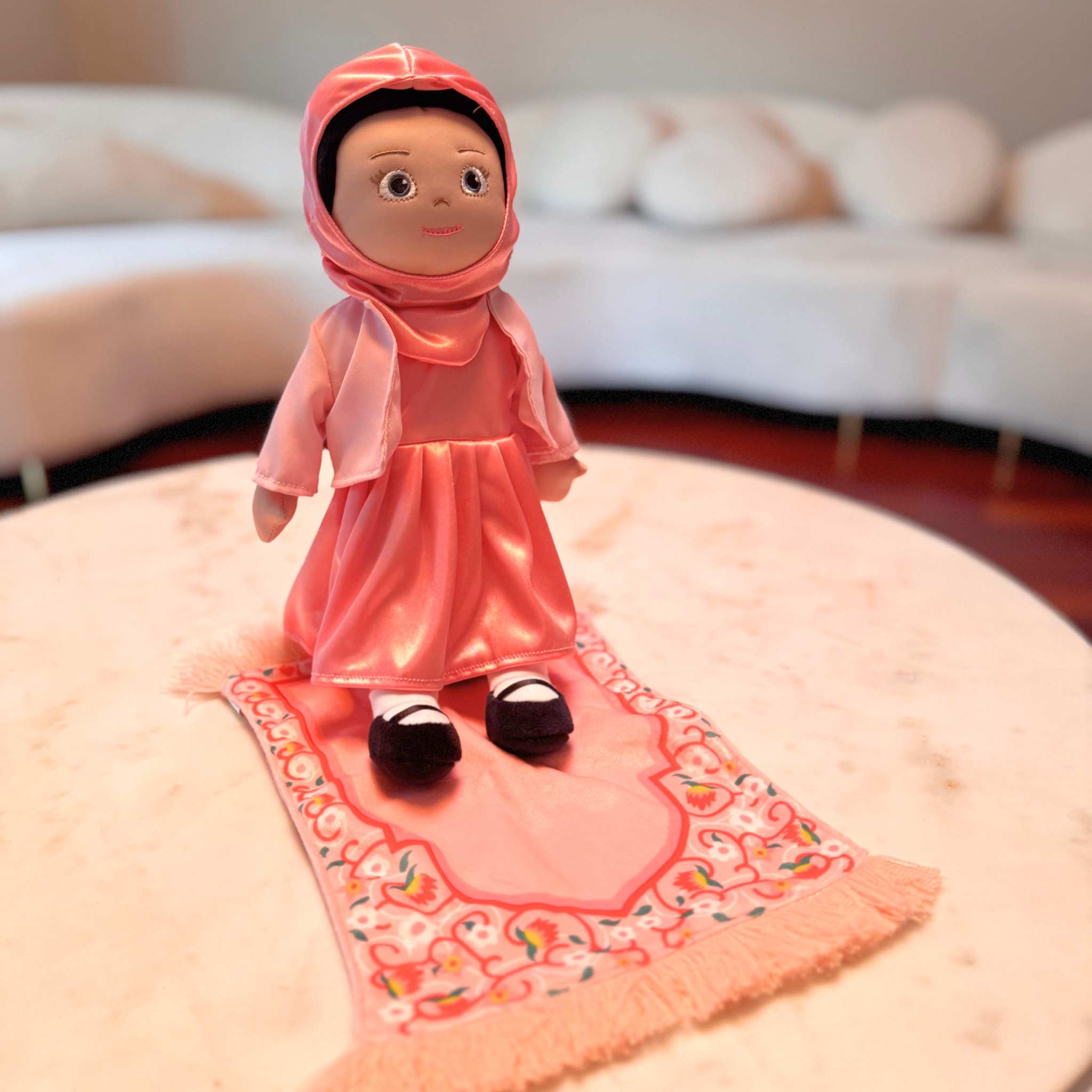 The Lala Doll + 4 Outfits + Prayer Rug | My First Hijabi, Muslim Doll