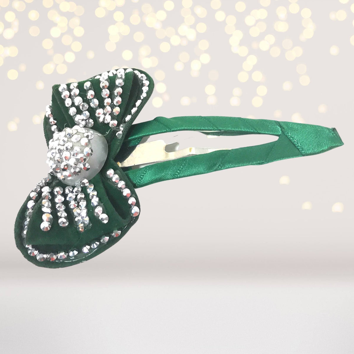 Large Bling Bow Snappy Clip