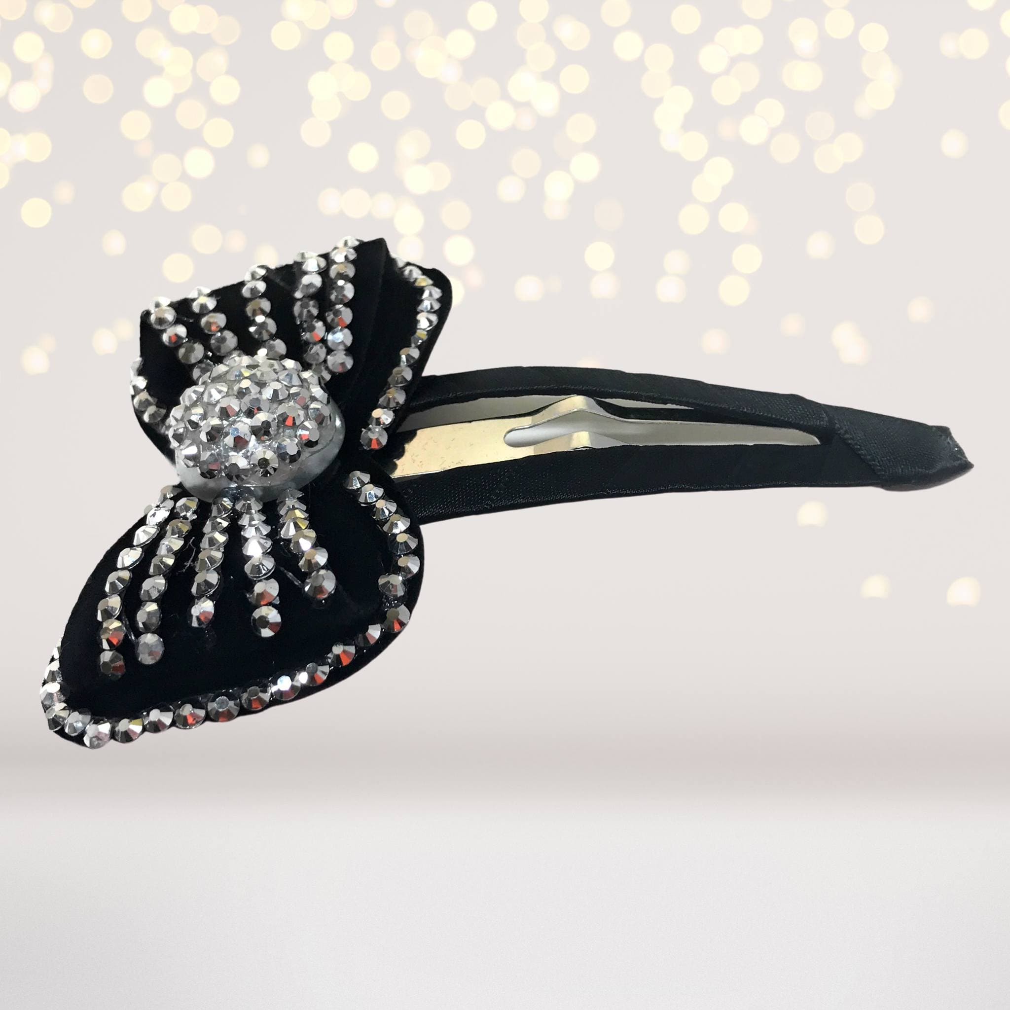 Large Bling Bow Snappy Clip