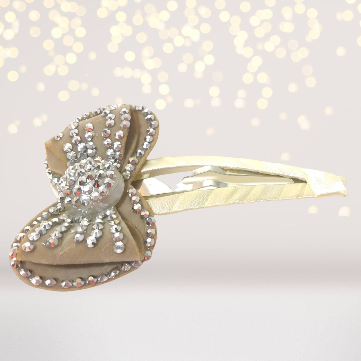 Large Bling Bow Snappy Clip