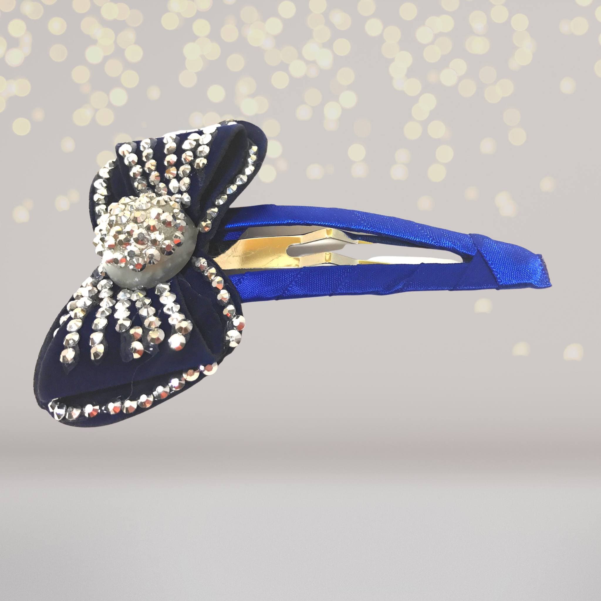 Large Bling Bow Snappy Clip