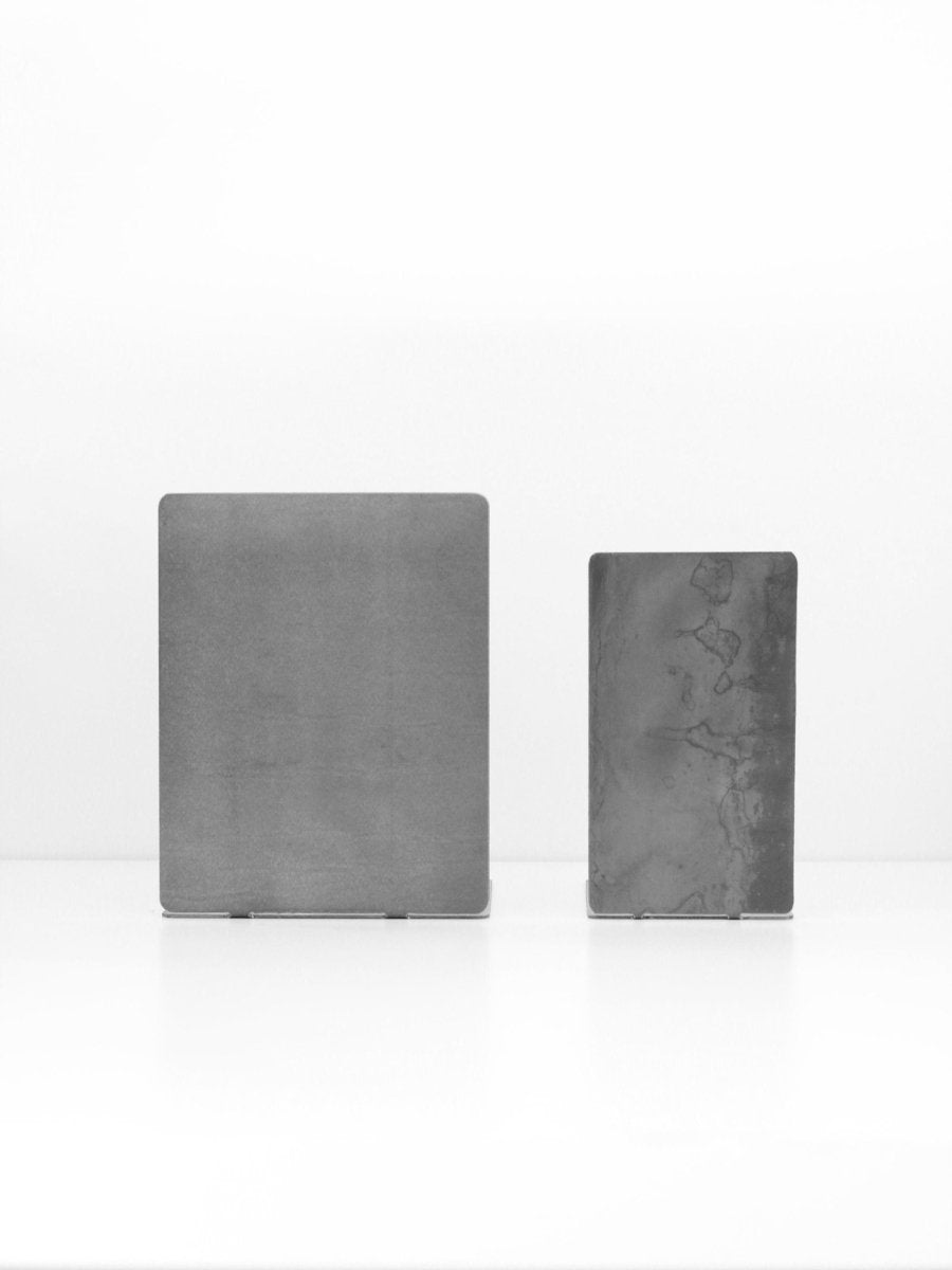 Large Metal Bookend For Vinyl Records
