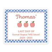 Apples Back To School Sign - Quisk Ship