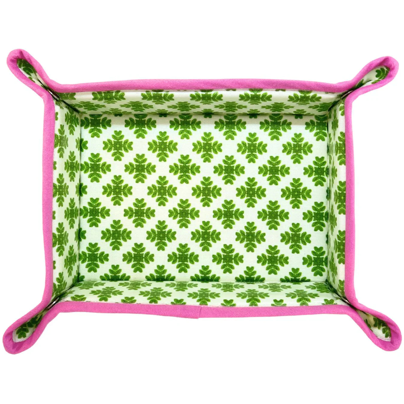 Brushstrokes Green Snap Tray