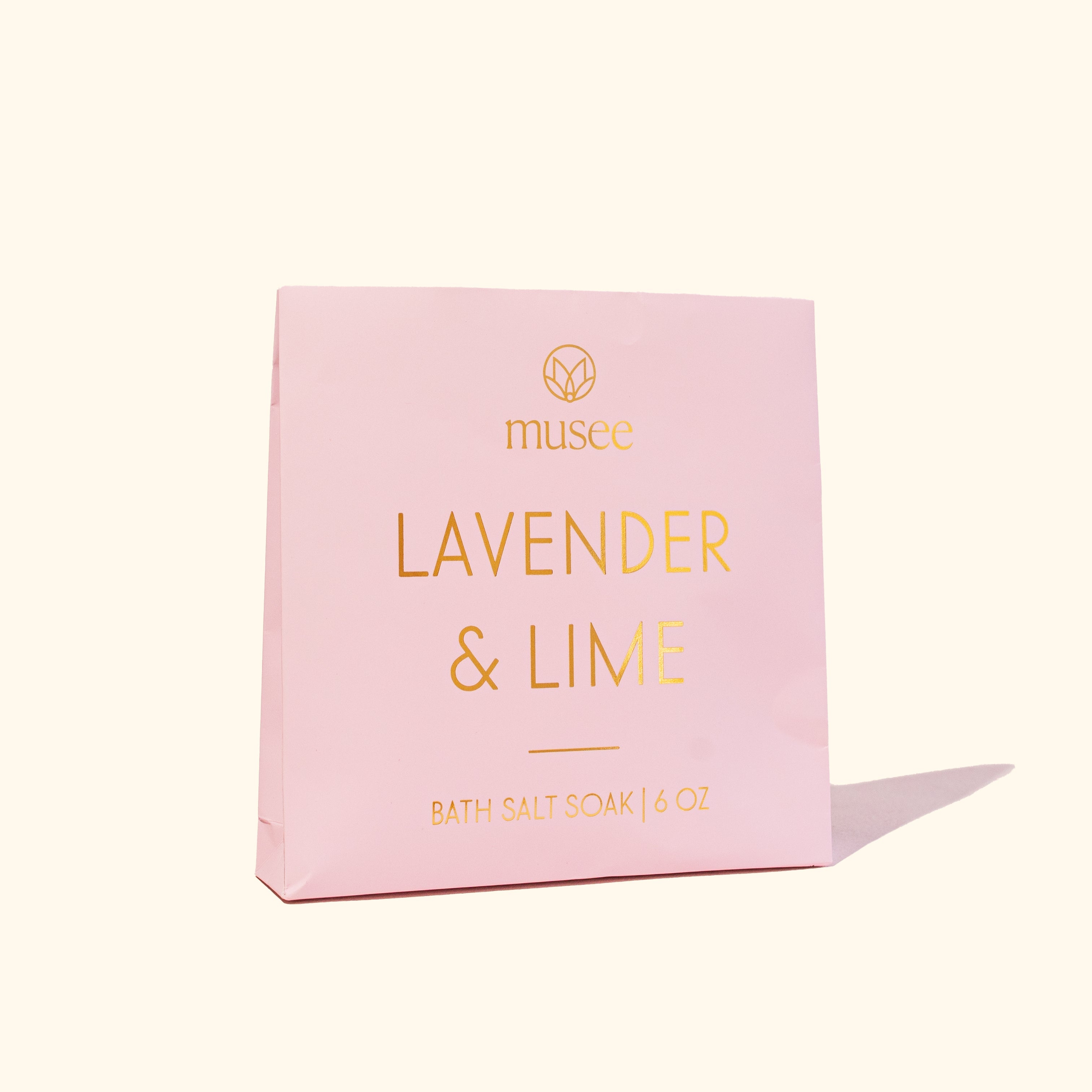 Lavender & Lime Mini Bath Salt Soak