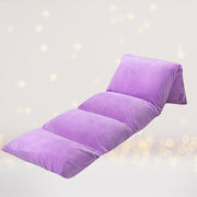 Lavender Purple Pillow Bed Case, Pillow Bed Floor Lounger