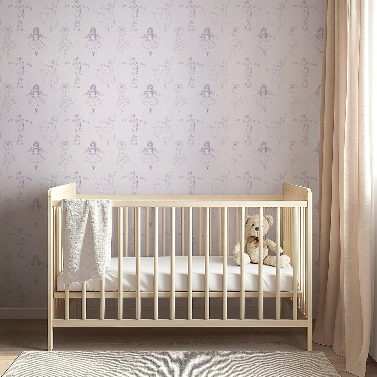 Arabella Wallpaper By Painted Hawk Design