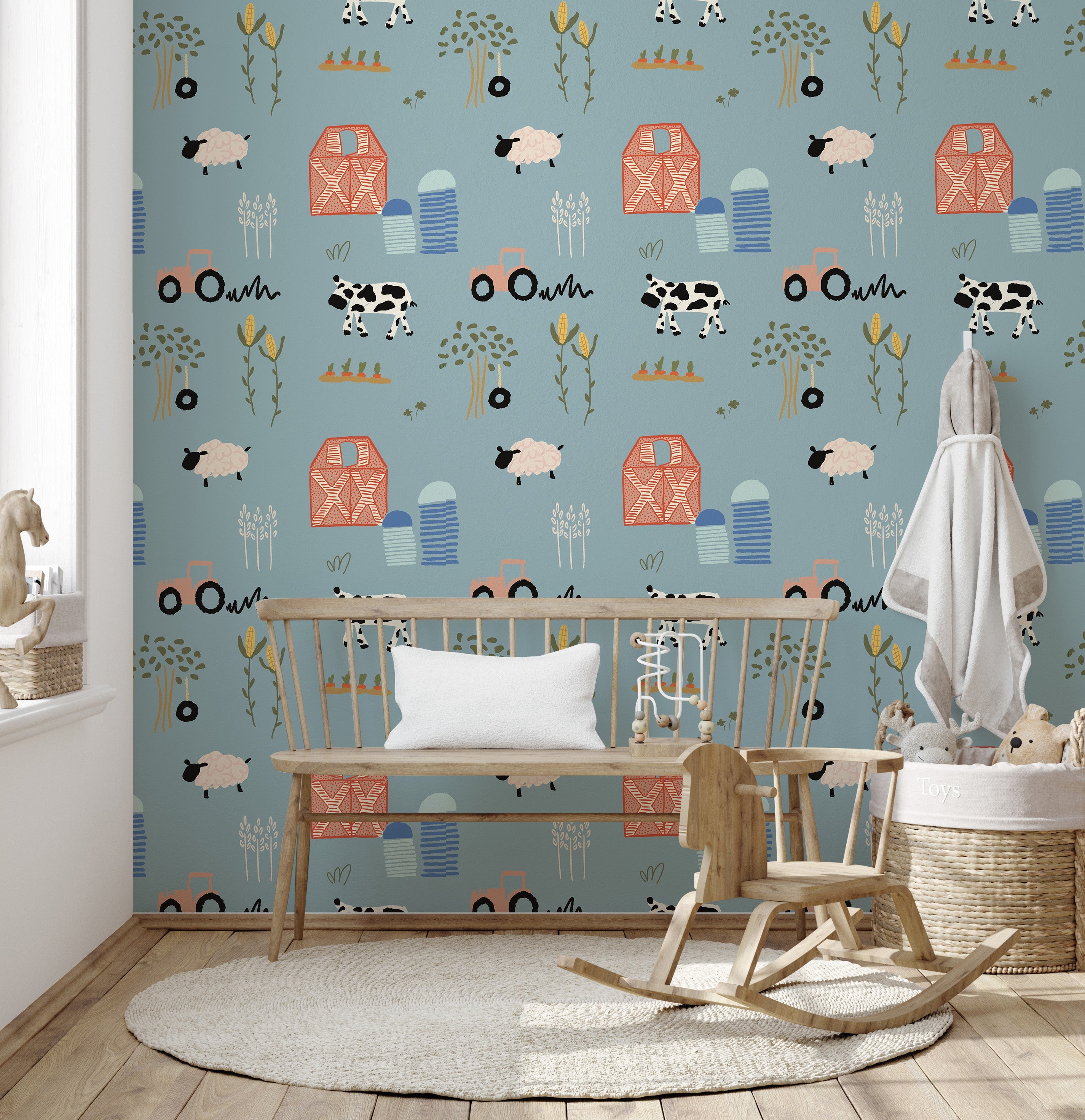 Macdonald Wallpaper By Grumble Co. Designs