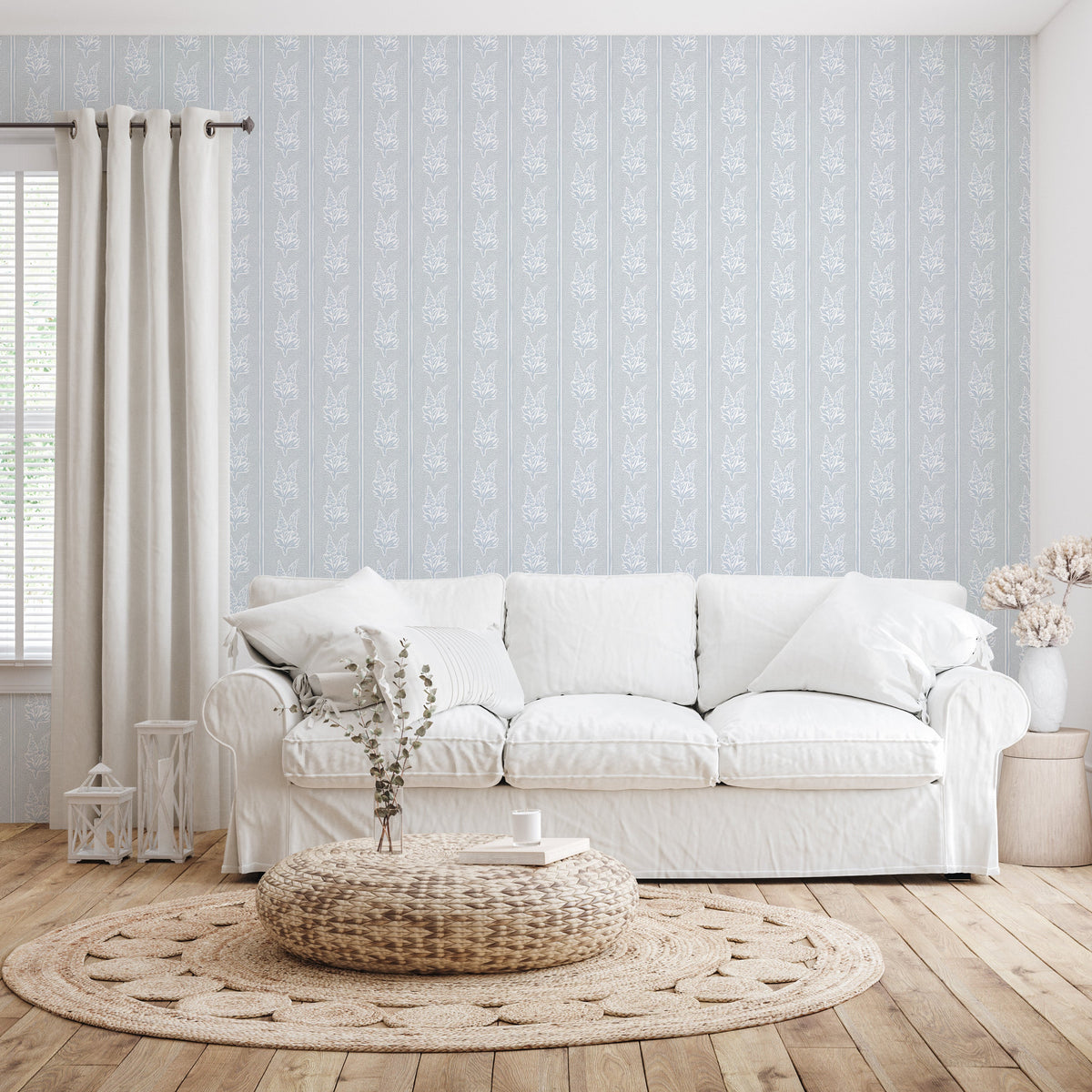 Lupine Wallpaper By Caroline Rausch Design