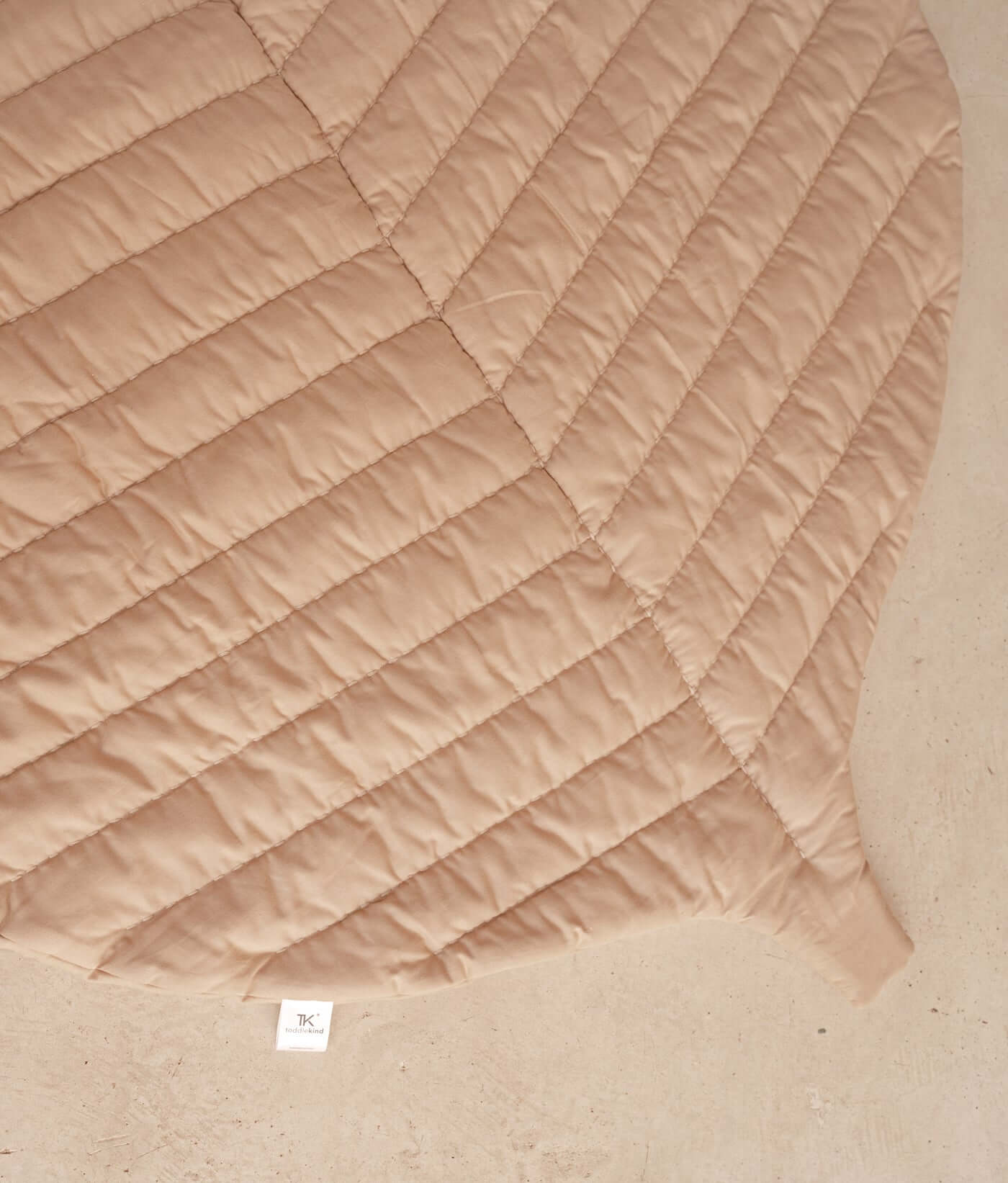 Leaf Organic Cotton Playmats | Sandstone