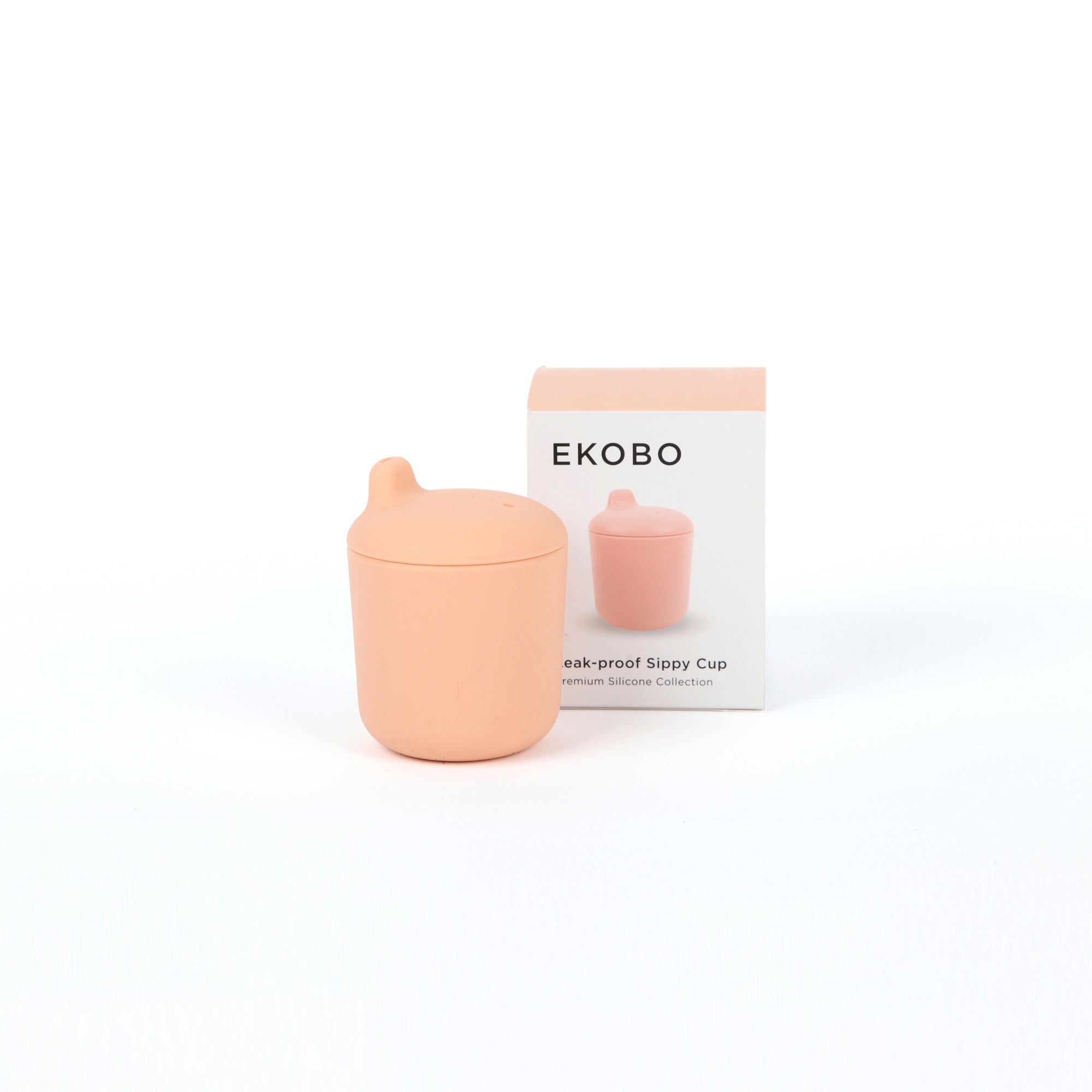 Silicone Baby Sippy Cup - Blush