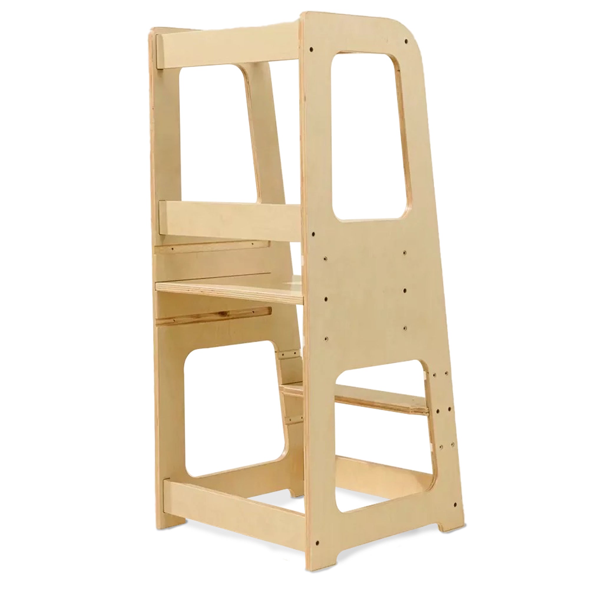 Kids & Toddler Learning Tower | Kitchen Step Stool ( Natural )