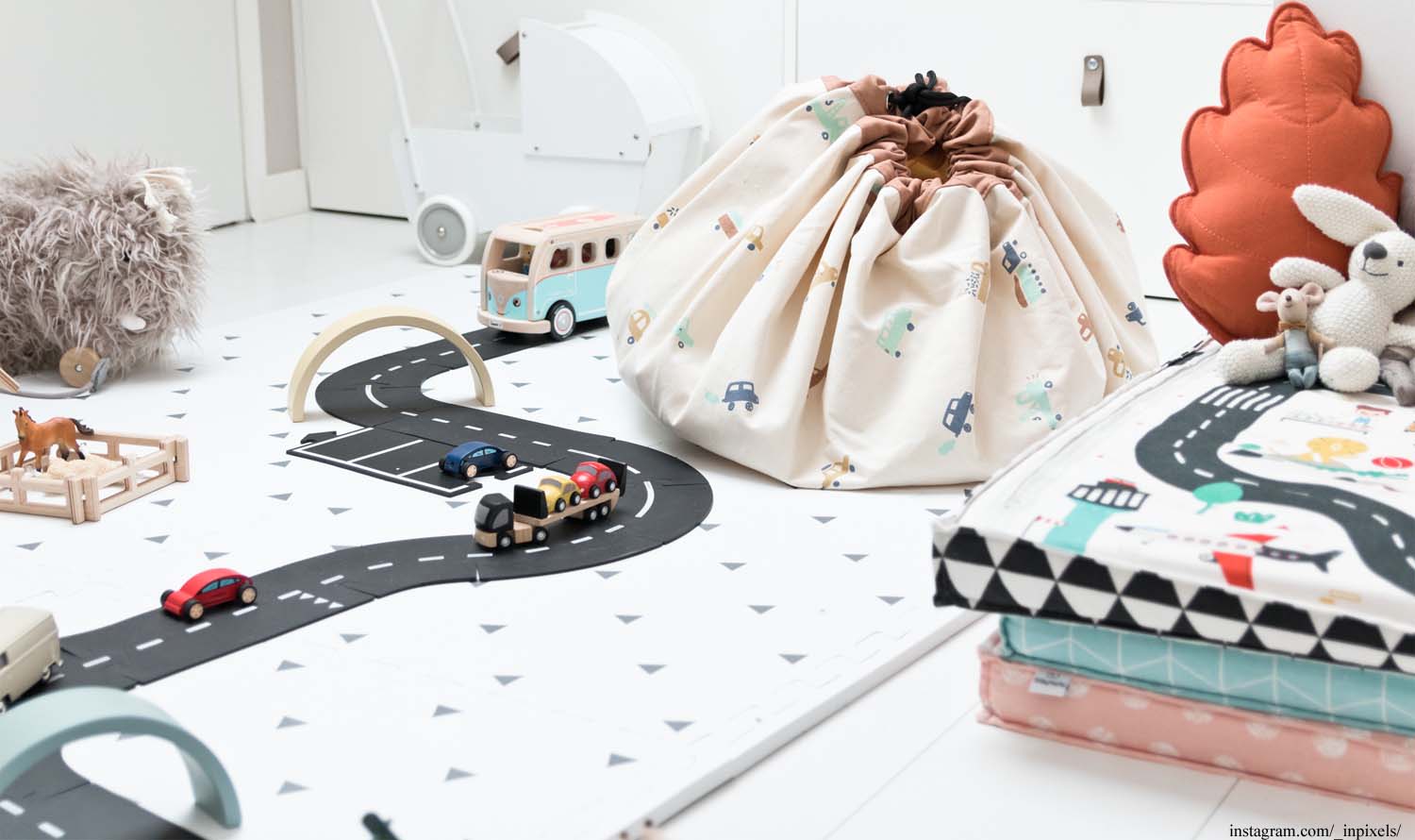 Big Cars Toy Storage Bag