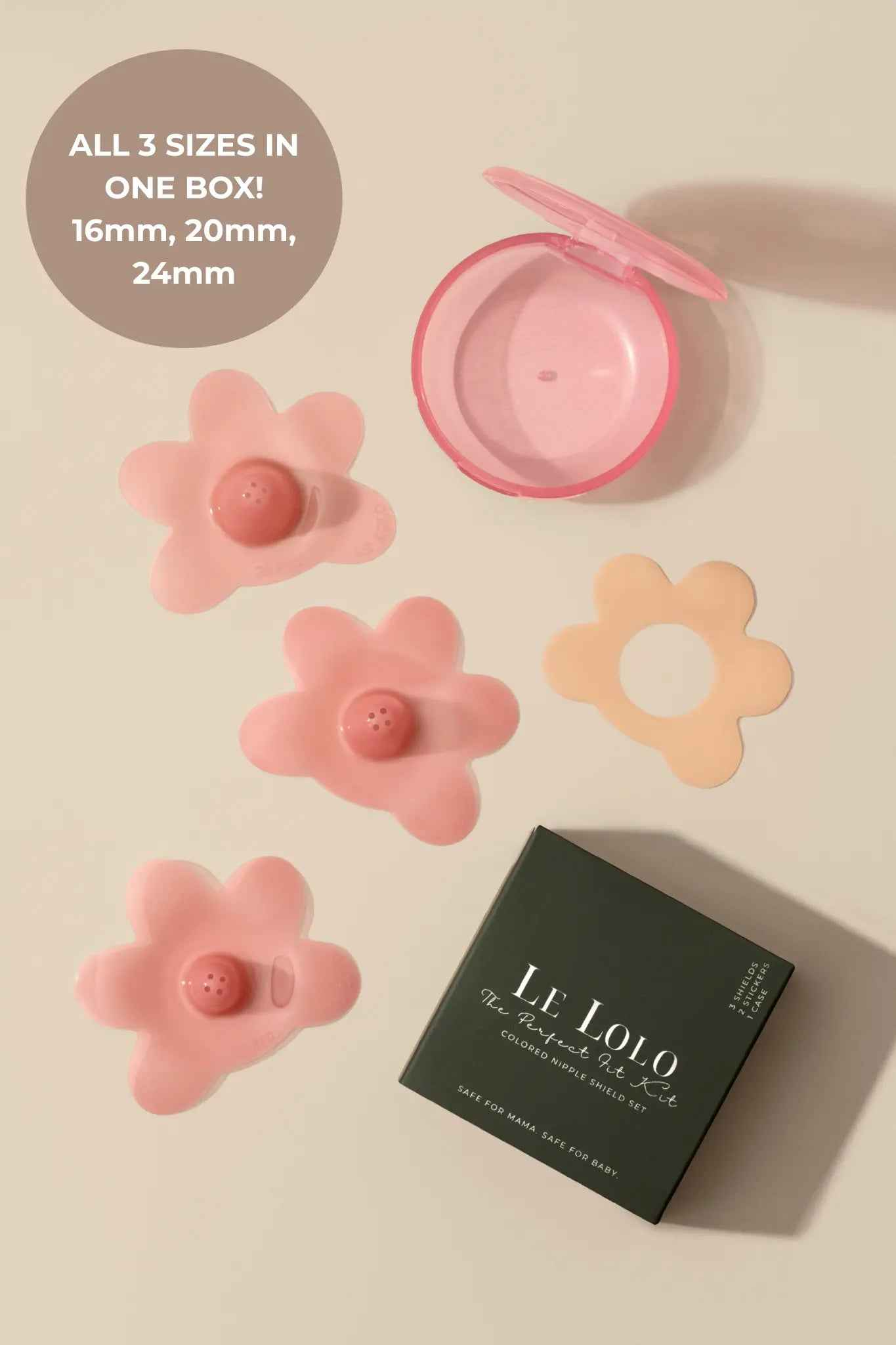 "the Perfect Fit Kit" Nipple Shield Set