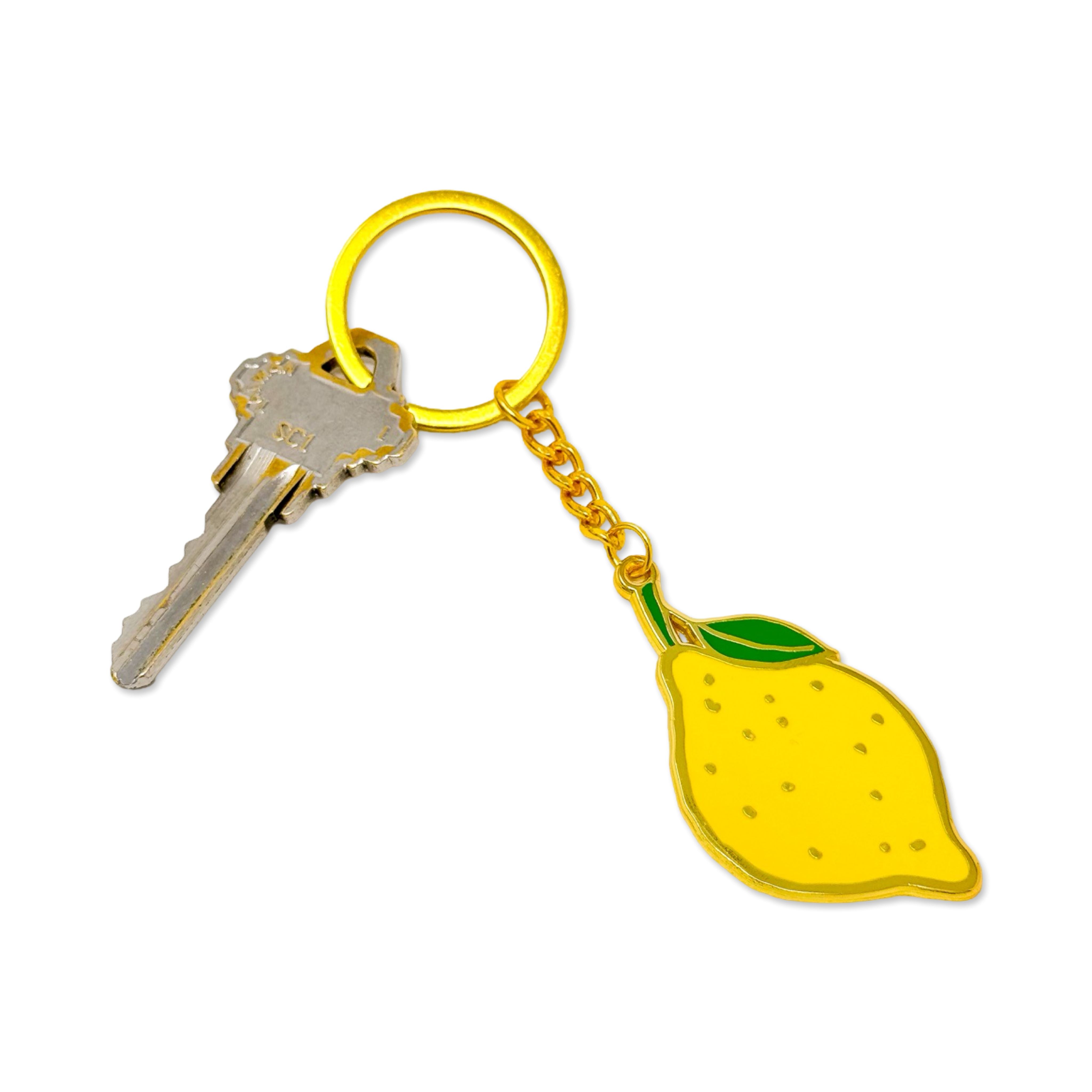 Lemon Keychain