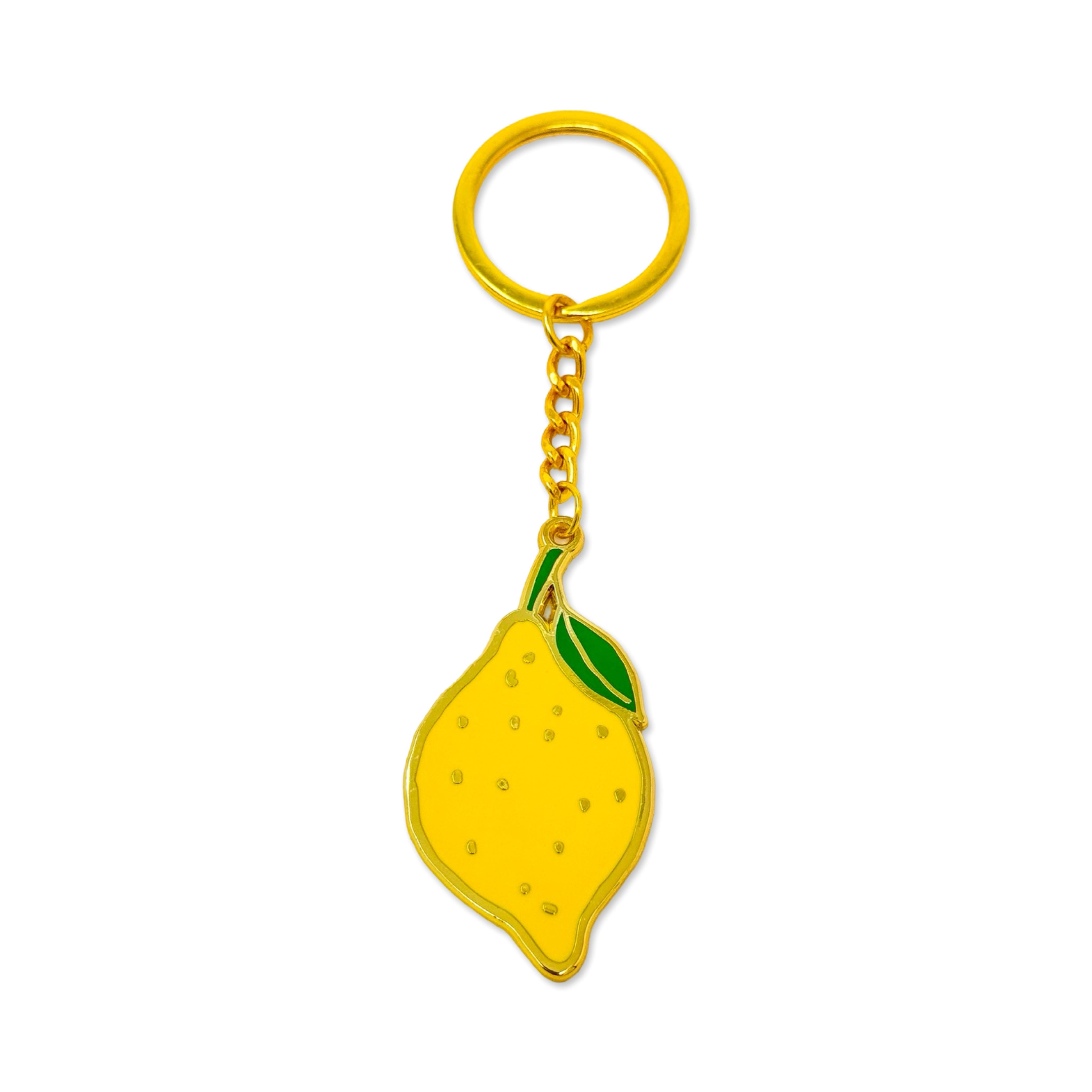 Lemon Keychain