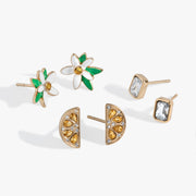 Lemon Earring Set Of 3