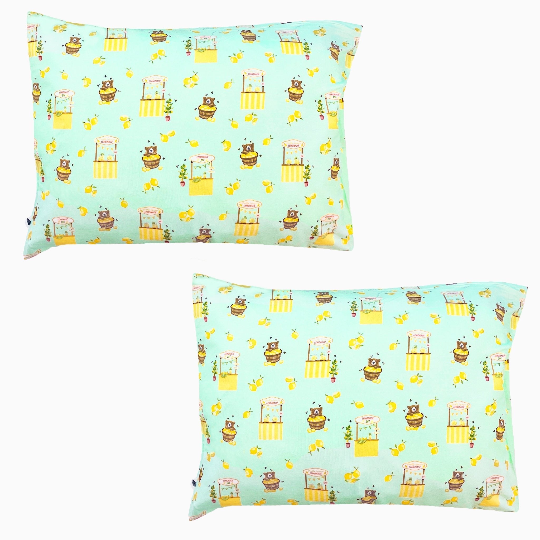 Lemonade Stands & Honey Bears 2-pack Toddler Pillow Case