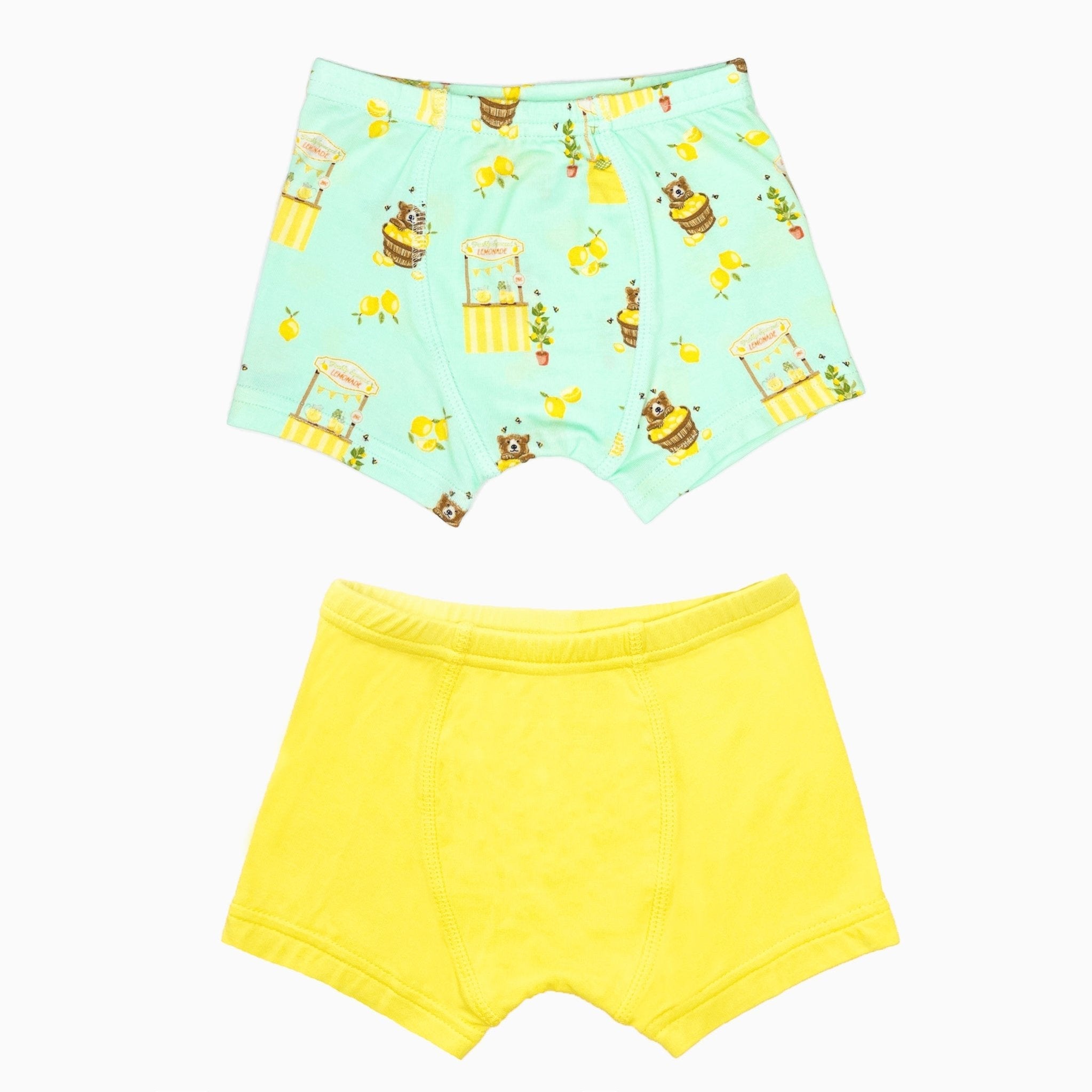 Lemonade Stands & Honey Bears Boys Boxer Set Of 2