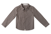 Leo Stripe Shirt - Brown