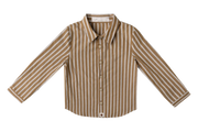 Leo Stripe Shirt - Mustard