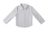 Leo Stripe Shirt - White