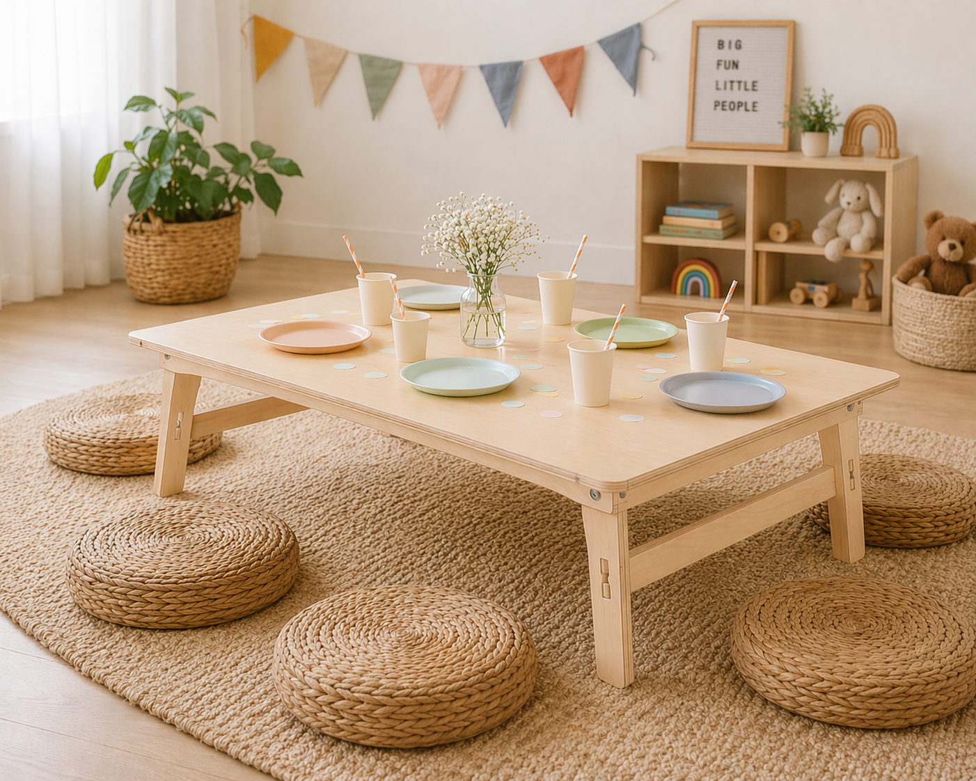 Leslie- Foldable Picnic Table