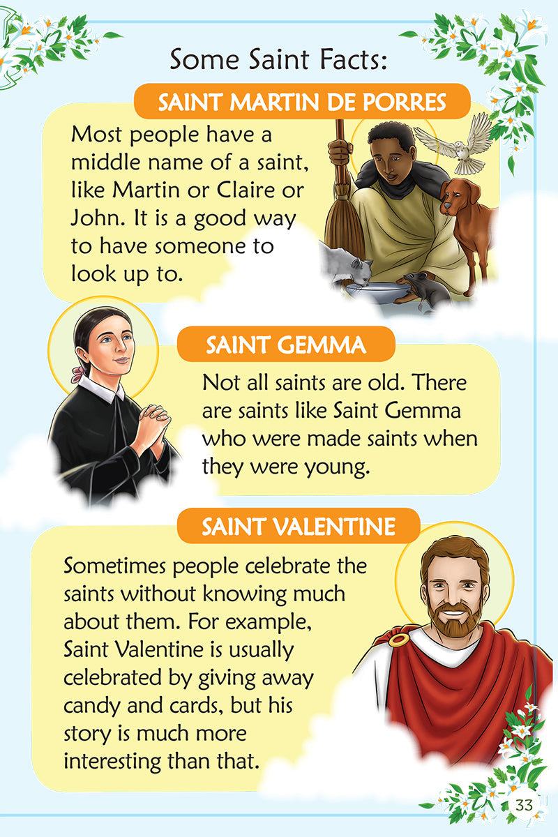 Let's Learn About The Saints - Reader