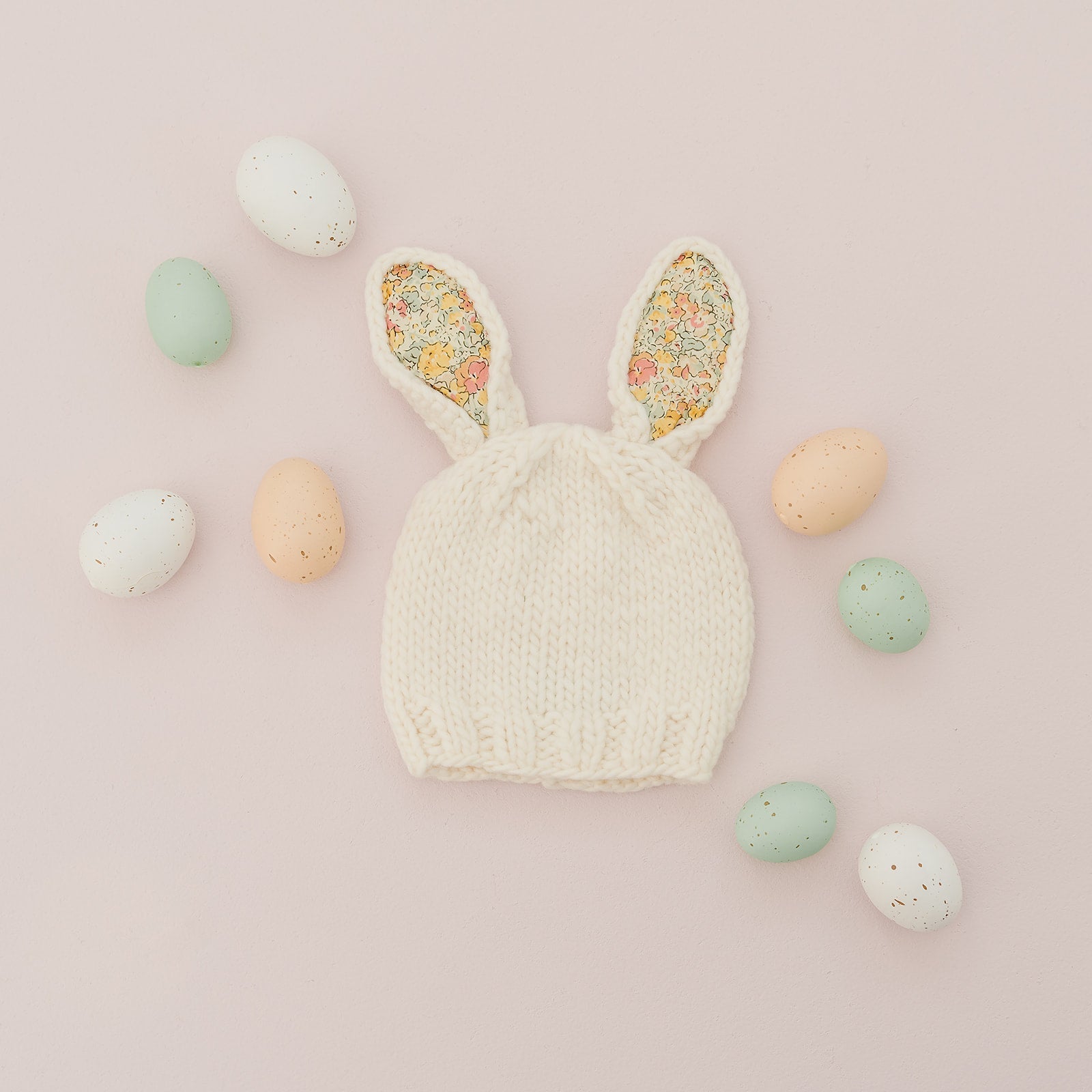 Liberty Bunny Hand-knit Hat, Claire Aude