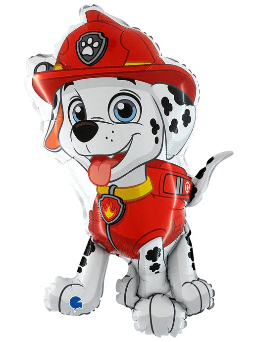 Licensed 34" Paw Patrol Marshall Foil Balloon – Party Decoration For Kids’ Birthday, Paw Patrol Theme