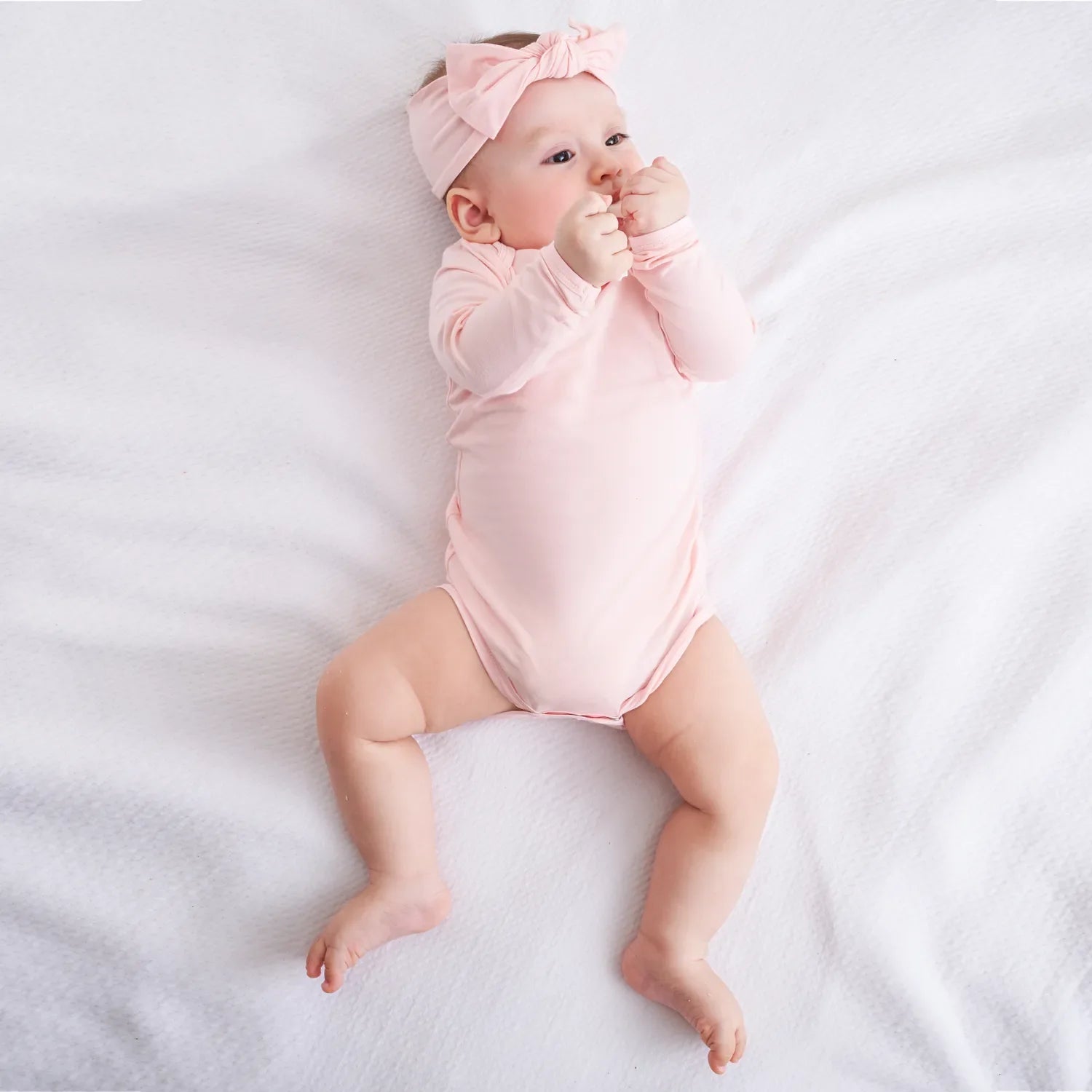 Bamboo Baby Bodysuit In Mary Rose