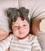 Cedar Green | Signature Ruffled Baby Headband