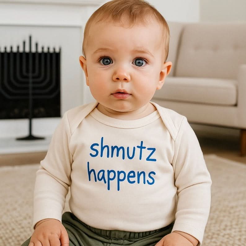 Long Sleeve Graphic Bodysuit | Schmutz Happens