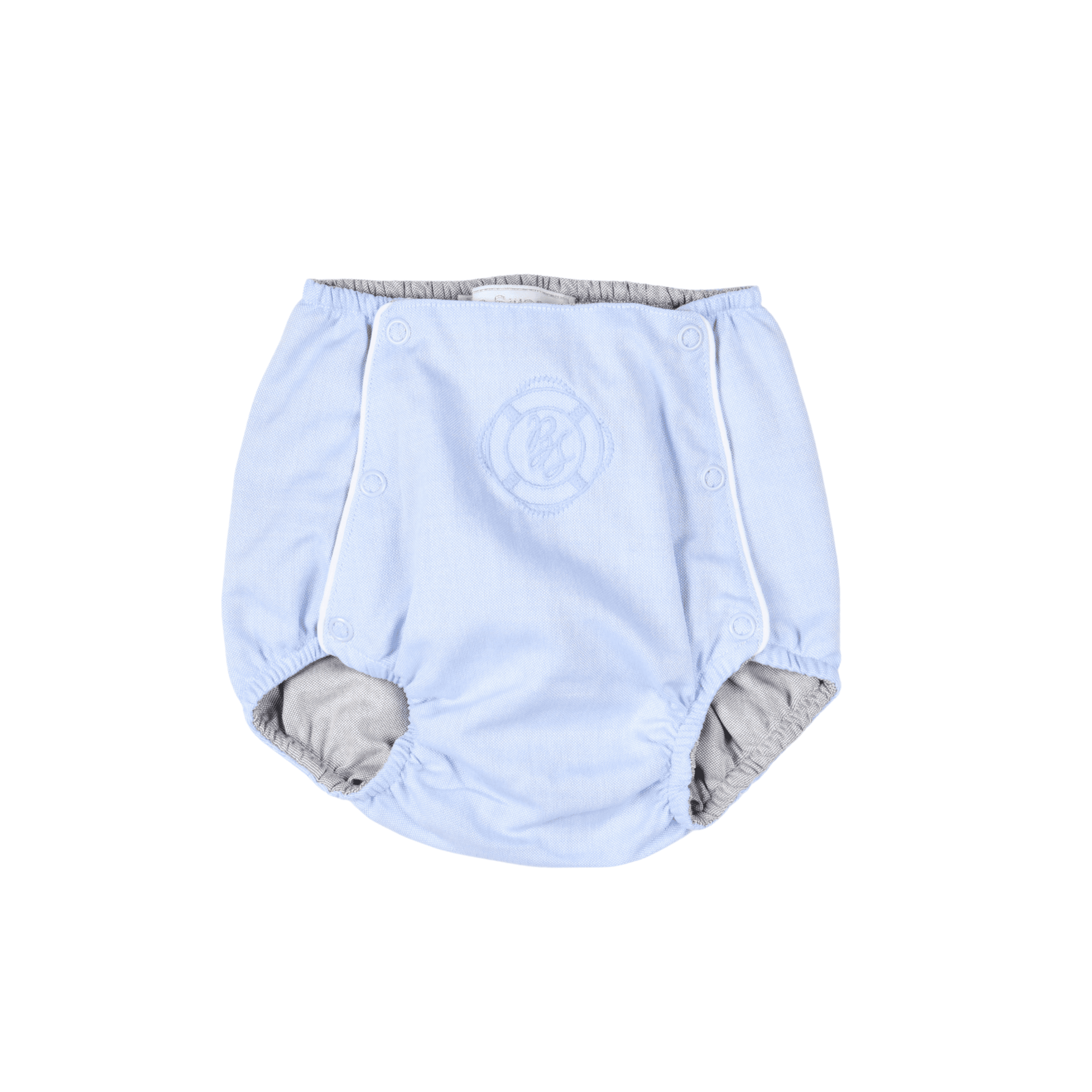 Petit Marin | Boys Light Blue Bloomer Shorts