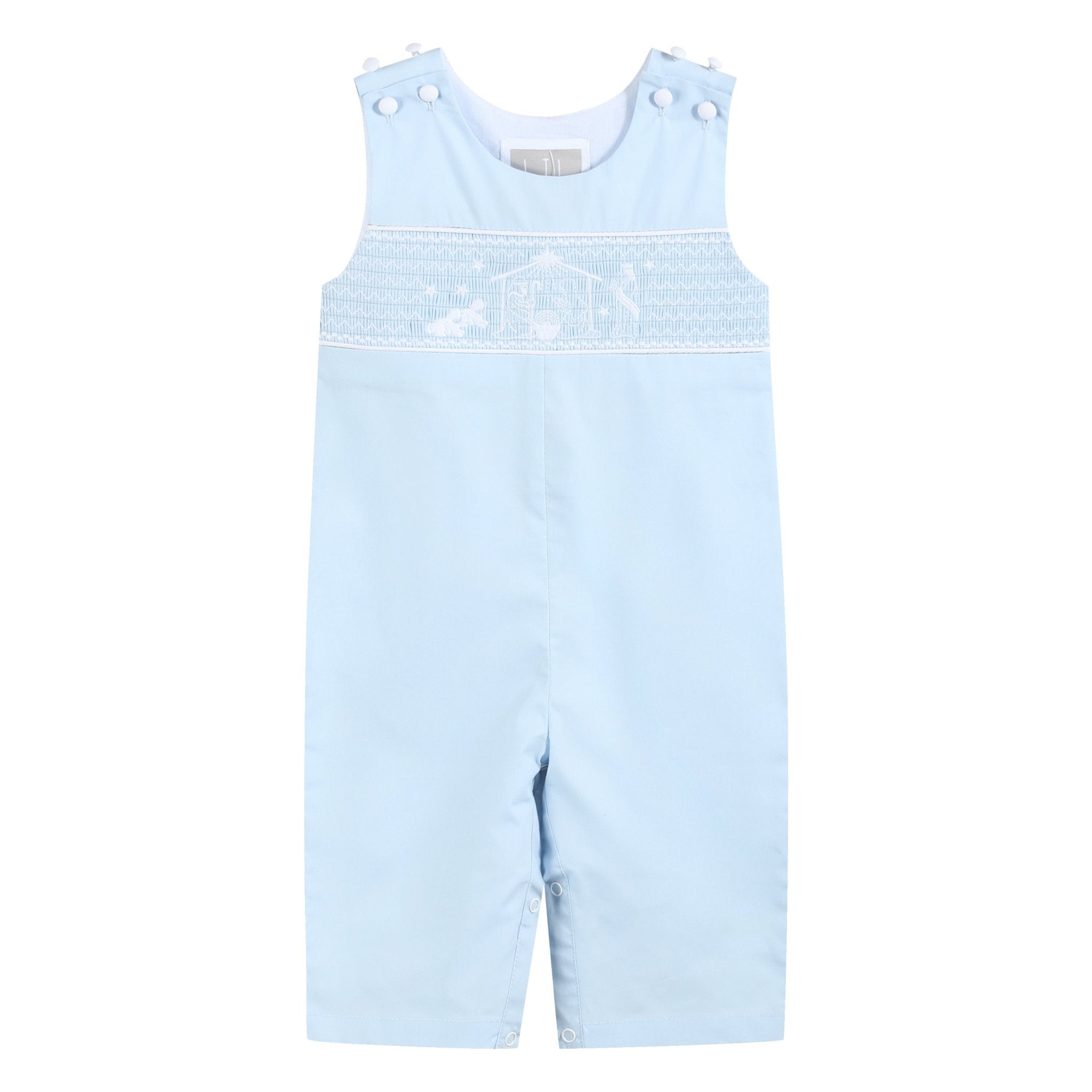 Light Blue Nativity Overalls