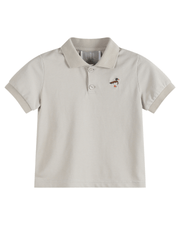 Light Brown Mallard Golf Polo Shirt