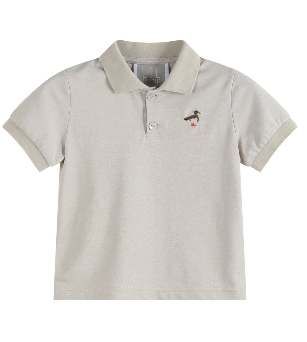 Light Brown Mallard Golf Polo Shirt