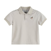Light Brown Mallard Golf Polo Shirt