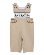Light Brown Mallard Smocked Longalls