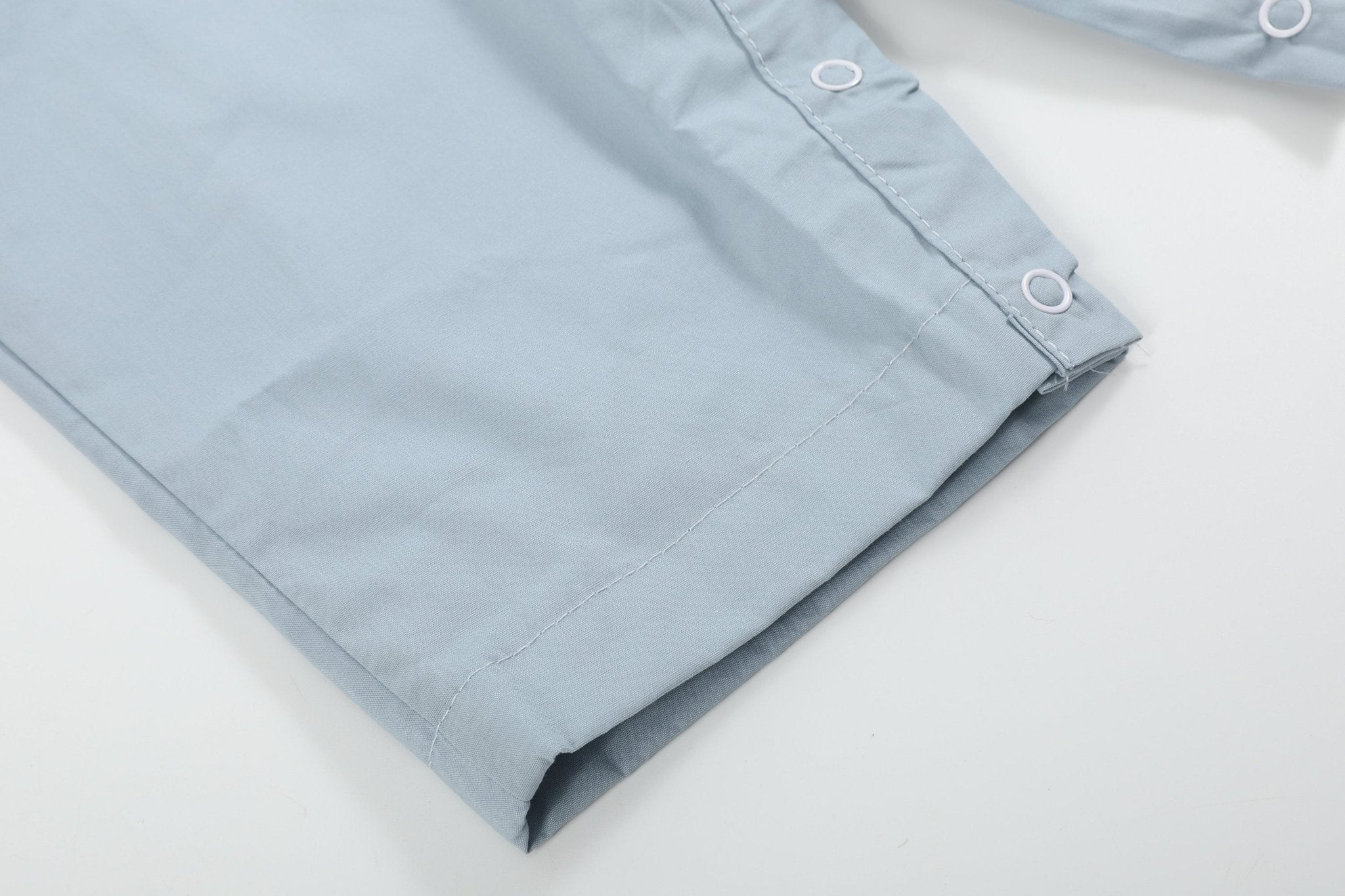 Light Gray 'boo' Applique Overalls