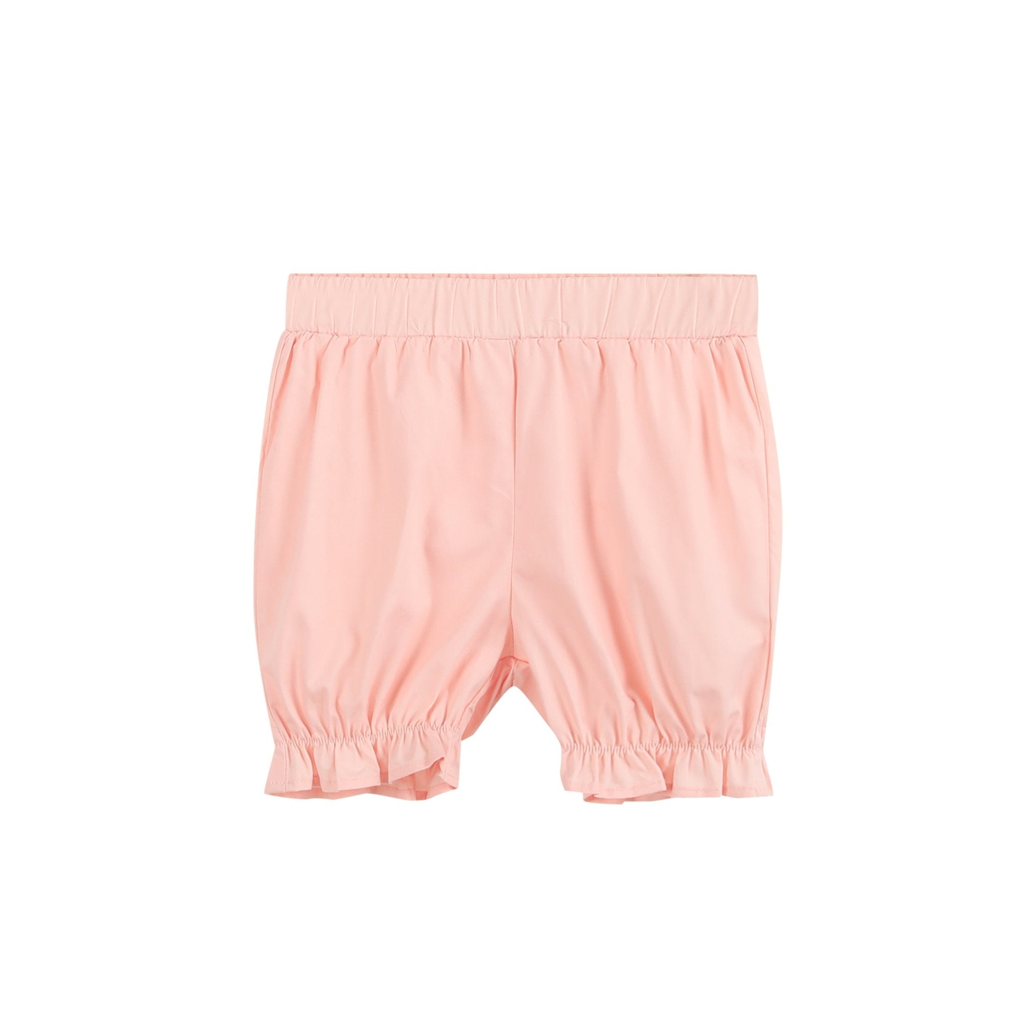 Light Pink Easter Bunny Smocked Top And Bloomer Set