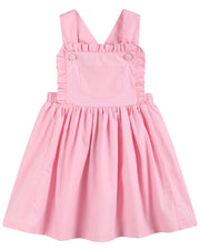 Light Pink Ruffle Jumper Dress