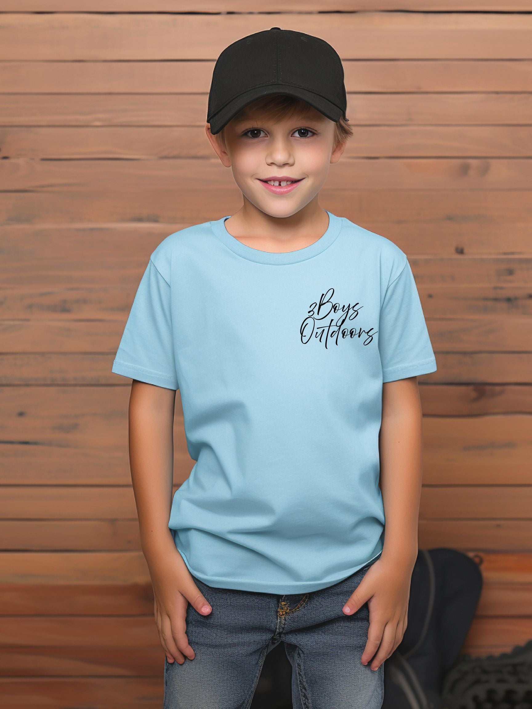 3boys Outdoors Camo Georgia State Dog With Mallard