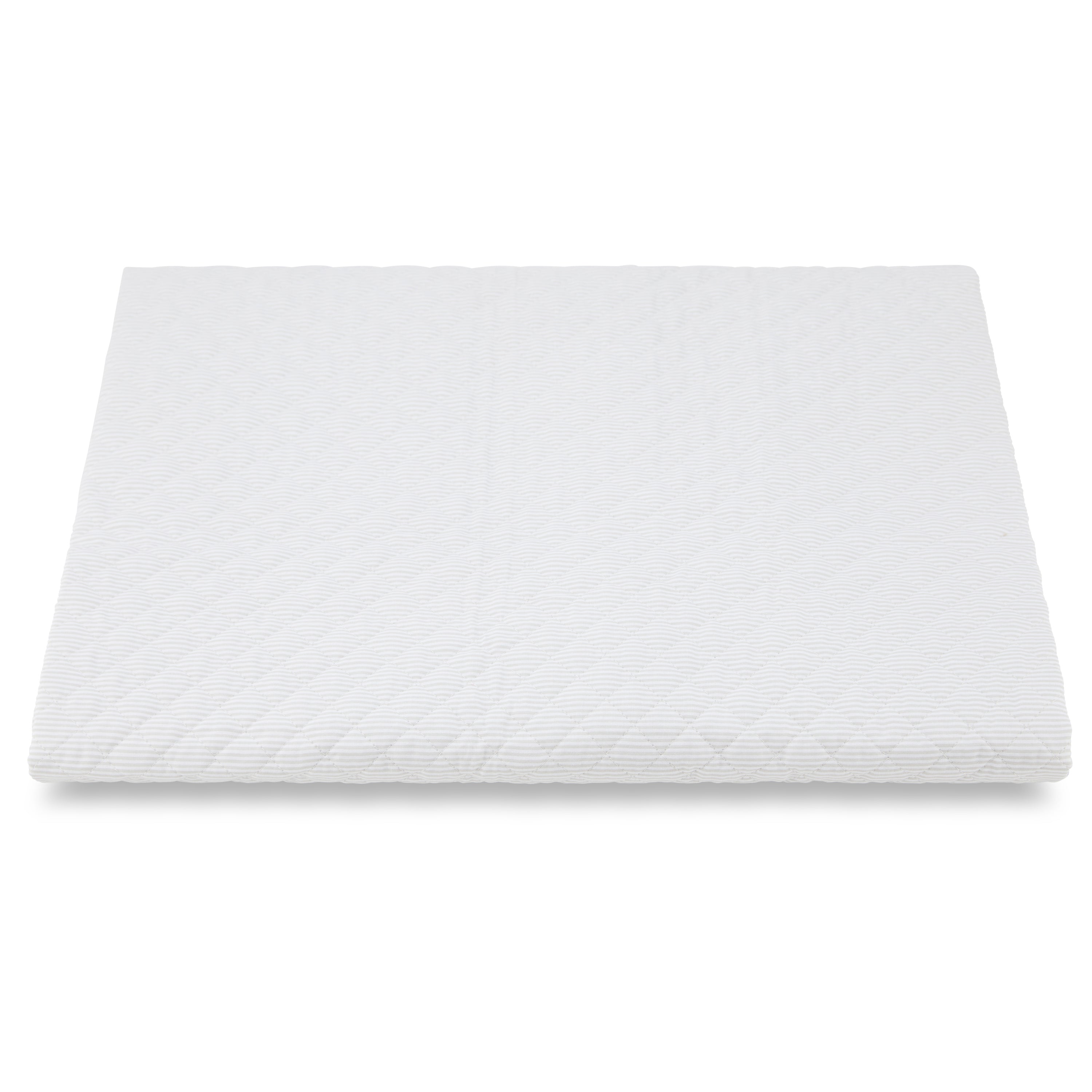 Striped Coverlet - Silver