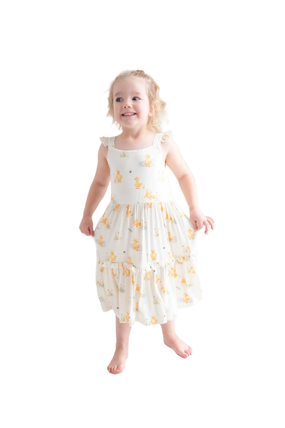 First Waddle Sundress For Baby & Toddler | Soft Breathable Summer Dress For First Steps