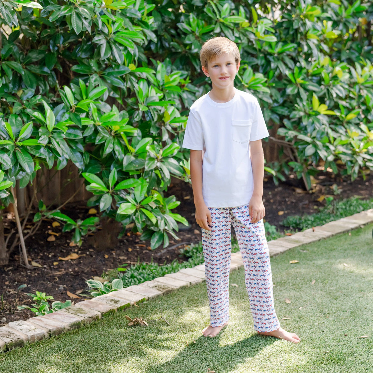 Beckett Boys' Hangout Pant - Patriotic Jeeps