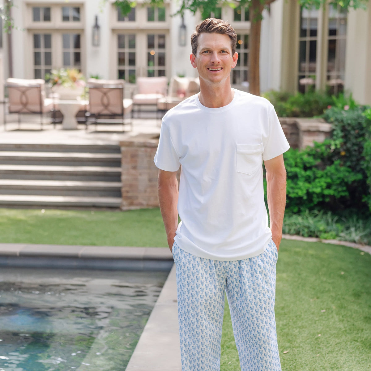 Brent Men's Hangout Pant - Maine Lobsters